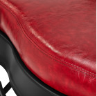 Barber kėdė Gabbiano President, raudona