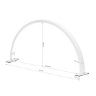 Stalinė lempa Glow Arche III, balta 36W