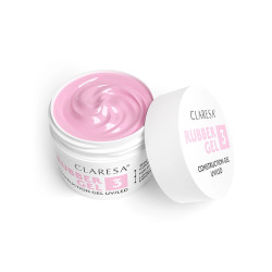 Claresa Rubber Gel 3 – tvirtas formuojamasis gelis 12g