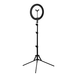 Glow 13" žiedinė makiažo lempa su stovu, 10 W