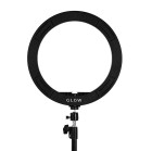 Glow 13" žiedinė makiažo lempa su stovu, 10 W