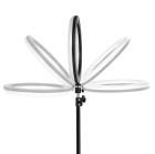 Glow 13" žiedinė makiažo lempa su stovu, 10 W