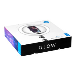Glow 13" žiedinė makiažo lempa su stovu, 10 W