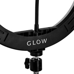 Kosmetologinė lempa Glow Ring 13" RGB 10W – LED šviesa