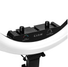 Kosmetologinė lempa Glow Ring 18" 45W – makiažui ir darbui