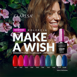 Gelinis lakas Claresa Make A Wish 7g – ryški spalva