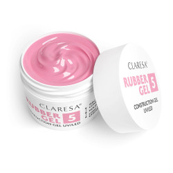 Formuojamasis gelis Claresa Rubber 5 – tvirtas ir elastingas
