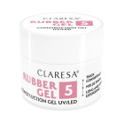 Formuojamasis gelis Claresa Rubber 5 – tvirtas ir elastingas
