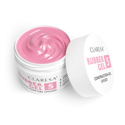 Formuojamasis gelis Claresa Rubber 5 – tvirtas ir elastingas