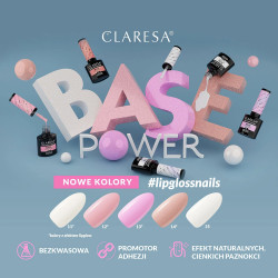 Claresa Power Base 15 gelio lakas, 5 g