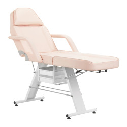 Kosmetologinis krėslas Basic 202 rožinis – mechaninis