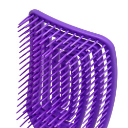 Plaukų šepetys O-327 violetinis – patogiam šukavimui
