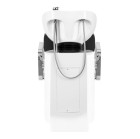 Kirpyklinė plautuvė Gabbiano Porto, juoda-sidabrinė