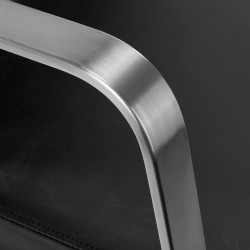 Kirpyklinė plautuvė Gabbiano Porto, juoda-sidabrinė