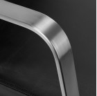 Kirpyklinė plautuvė Gabbiano Porto, juoda-sidabrinė