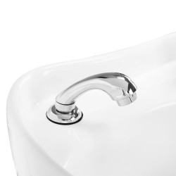 Kirpyklinė plautuvė Gabbiano Porto, juoda-sidabrinė