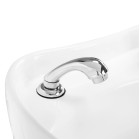 Kirpyklinė plautuvė Gabbiano Porto, juoda-sidabrinė