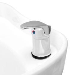 Kirpyklinė plautuvė Gabbiano Porto, juoda-sidabrinė