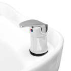 Kirpyklinė plautuvė Gabbiano Porto, juoda-sidabrinė