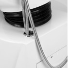 Kirpyklinė plautuvė Gabbiano Porto, juoda-sidabrinė