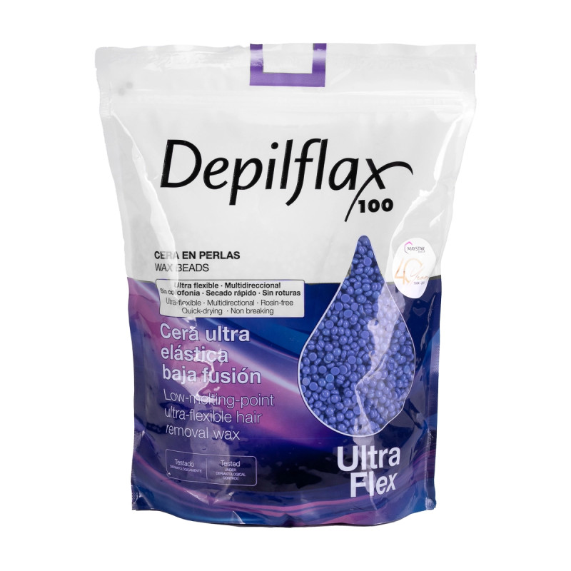 Depilflax 100 vaškas su titano dioksidu – švelni depiliacija