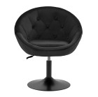 Kėdė 4Rico QS-BL12B juoda grožio salonams