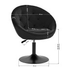 Kėdė 4Rico QS-BL12B juoda grožio salonams