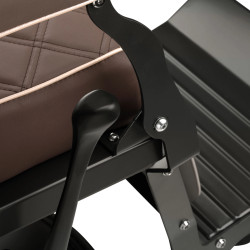 Barber kėdė Gabbiano Carlos ruda – profesionalams