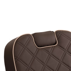 Barber kėdė Gabbiano Carlos ruda – profesionalams