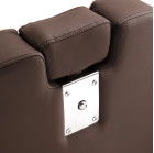 Barber kėdė Gabbiano Carlos ruda – profesionalams