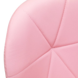 Meistro kėdė QS-06G rožinė-auksinė | 4Rico