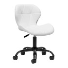 Meistro kėdė QS-06B balta-juoda – salonams