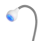 Glow Snake UV/LED lempa nagams – balta, 3W
