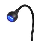 Glow Snake UV/LED lempa nagams – juoda, 3W