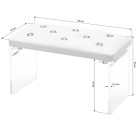 Manikiūro porankis Momo Diamond – baltas salonams