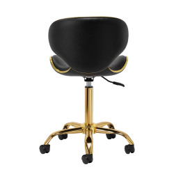 Meistro kėdė Gabbiano Q-4599G, juoda–auksinė