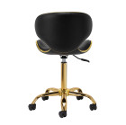 Meistro kėdė Gabbiano Q-4599G, juoda–auksinė