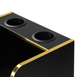 Gabbiano Trix kirpyklinis pagalbininkas juodas–auksinis