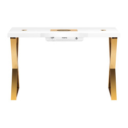 Manikiūro stalas MOMO 04-GL su dulkių sutraukėju