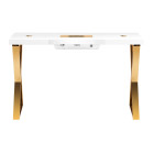 Manikiūro stalas MOMO 04-GL su dulkių sutraukėju