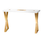 Manikiūro stalas MOMO 04-GL su dulkių sutraukėju