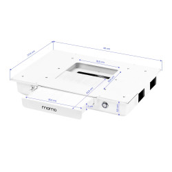 MOMO 05-SL manikiūro stalas su dulkių surinktuvu