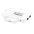 MOMO 05-SL manikiūro stalas su dulkių surinktuvu