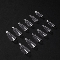 OCHO NAILS Almond nagų priauginimo formos, 120 vnt
