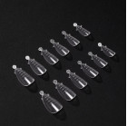 OCHO NAILS Almond nagų priauginimo formos, 120 vnt