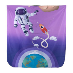 Vaikiška kirpyklinė pelerina CJ-01 grožio salonams