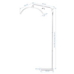 Kosmetologinė lempa GLOW – profesionaliam salonui