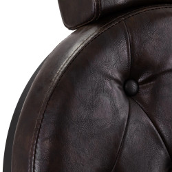 Gabbiano President ruda barber kėdė – profesionalams