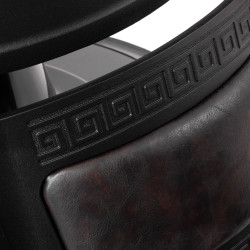 Gabbiano President ruda barber kėdė – profesionalams