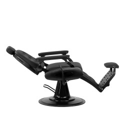 Barber kėdė Gabbiano Francesco – juoda, elegantiška